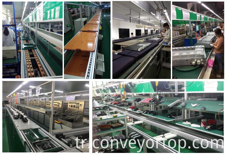 speed chain conveyor assembly line